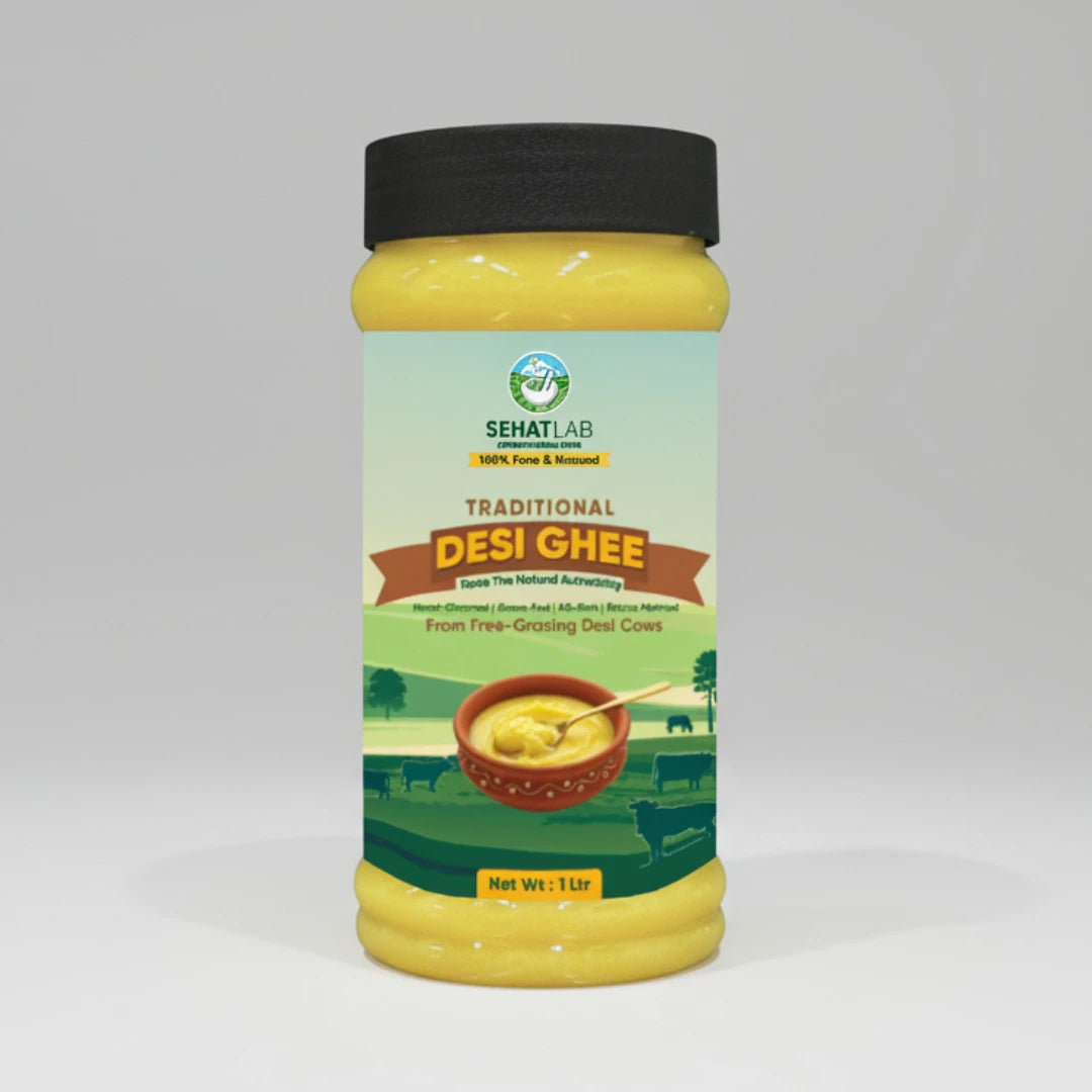 Pure Desi Ghee – Authentic Nutrition from Tradition - 1 KG
