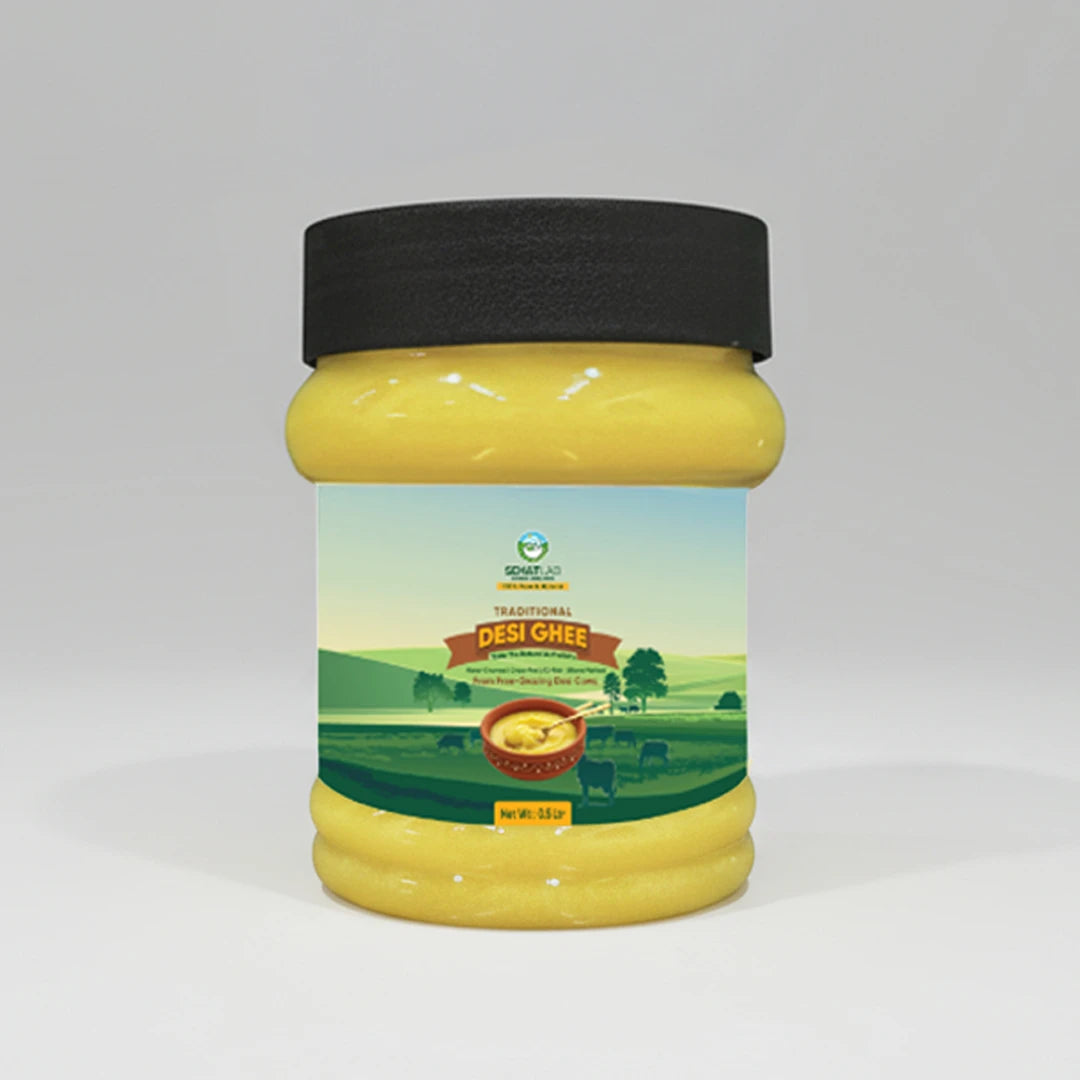 Pure Desi Ghee – Authentic Nutrition from Tradition - 500 GM